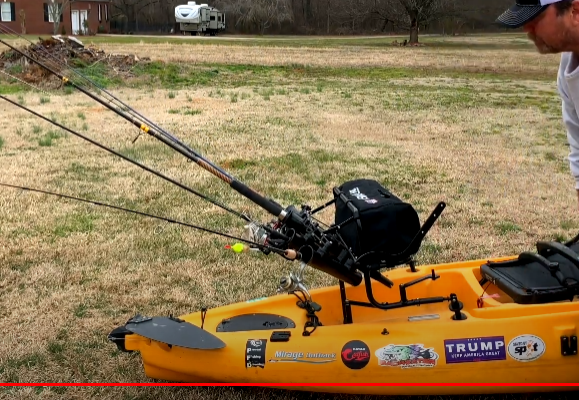 laidbackrack 多功能鱼竿插座底座 kayak holder 中的极品